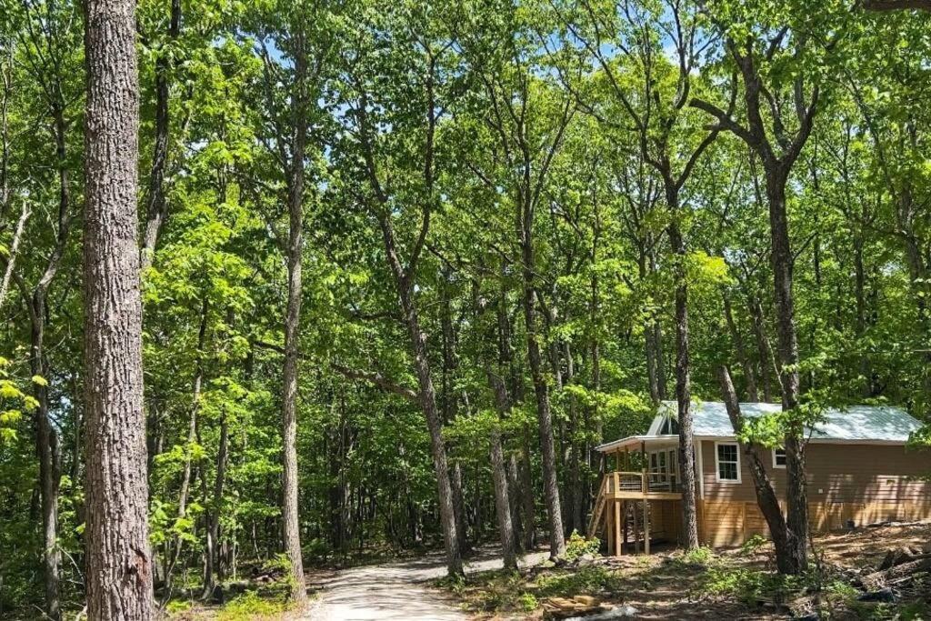 Coyote Cabin At Woodland Retreat At Desoto Beside Desoto State Park Fort Payne Eksteriør bilde